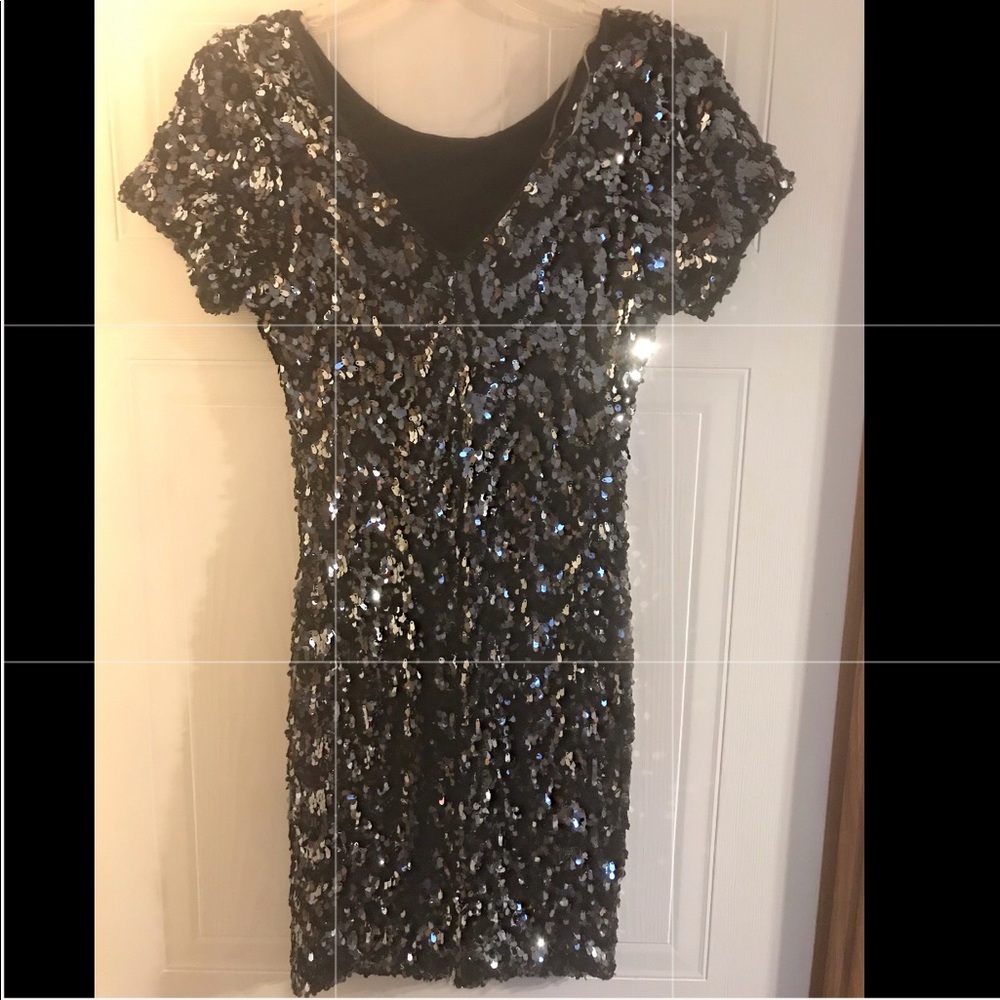 KDL Signature Sequins Cocktail Dress